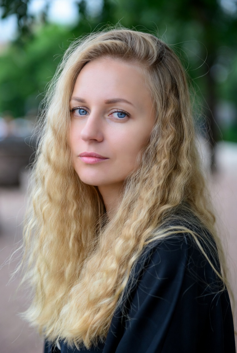 Portrait of a happy mother.